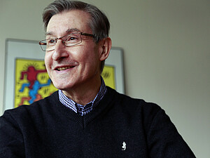 <em>Francis Messner est membre de l’unité mixte
de recherche Droit, religion, entreprise et société (DRES). Photo C. Schröder/Unistra</em>